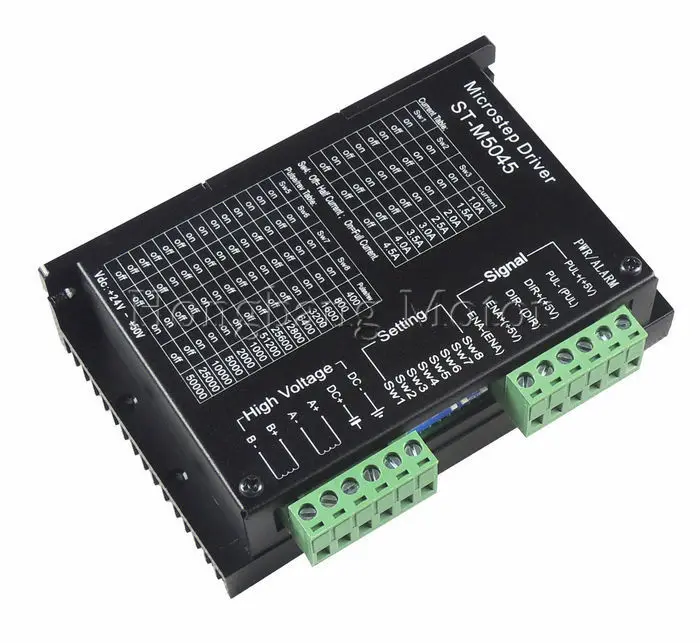 

24-50VDC 256 Subdivision CNC Micro-Stepping Name23 ST-M5045 Stepper Motor Driver replace M542,2M542 2phase 4.5A