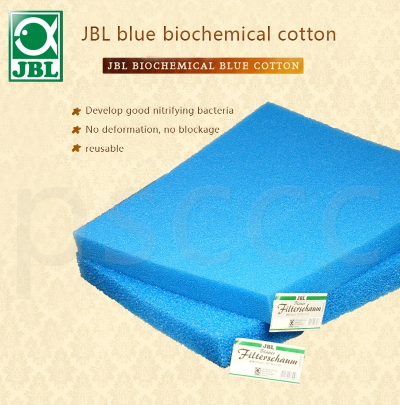 

JBL Fish Tank Aquarium Biochemical Filter Cotton Material Bacteria Culture Filtration Sponge Aquarium Accessories