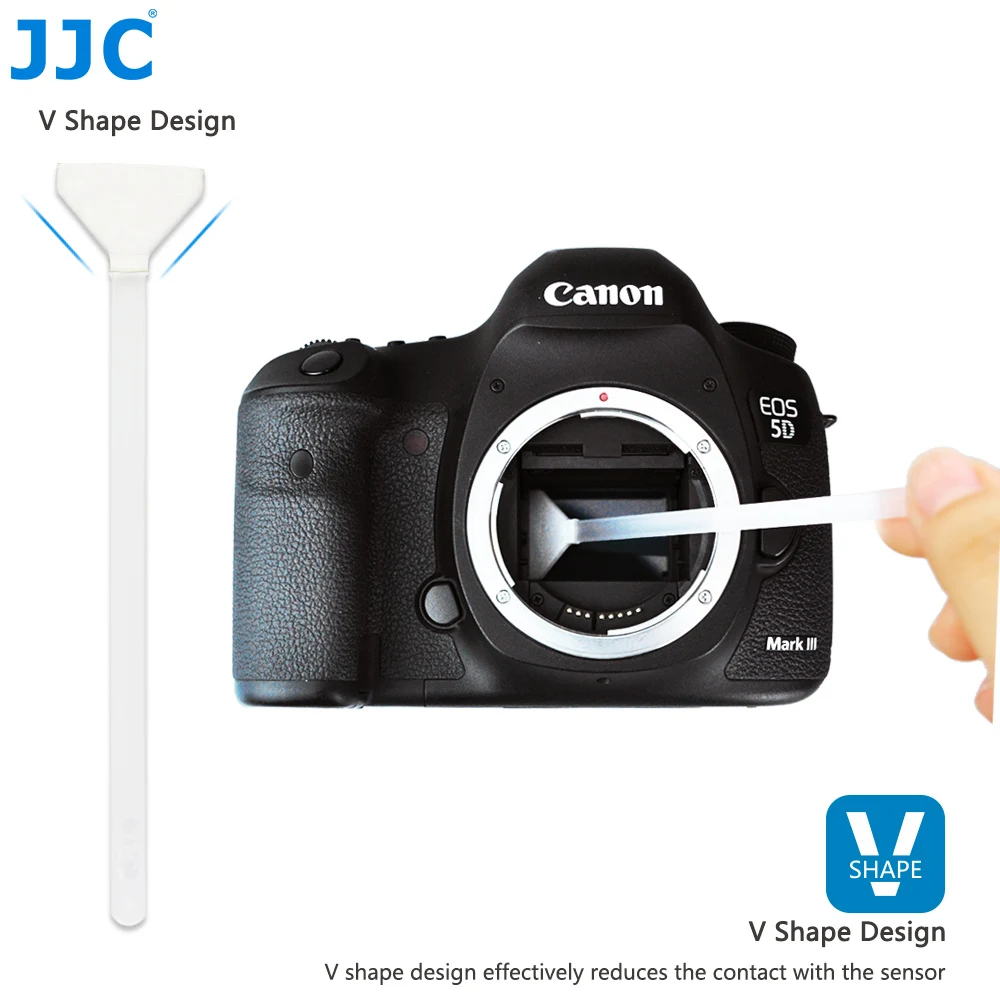 JJC 24 мм Полнокадровый сенсорный очиститель для камеры CCD CMOS чистящий инструмент