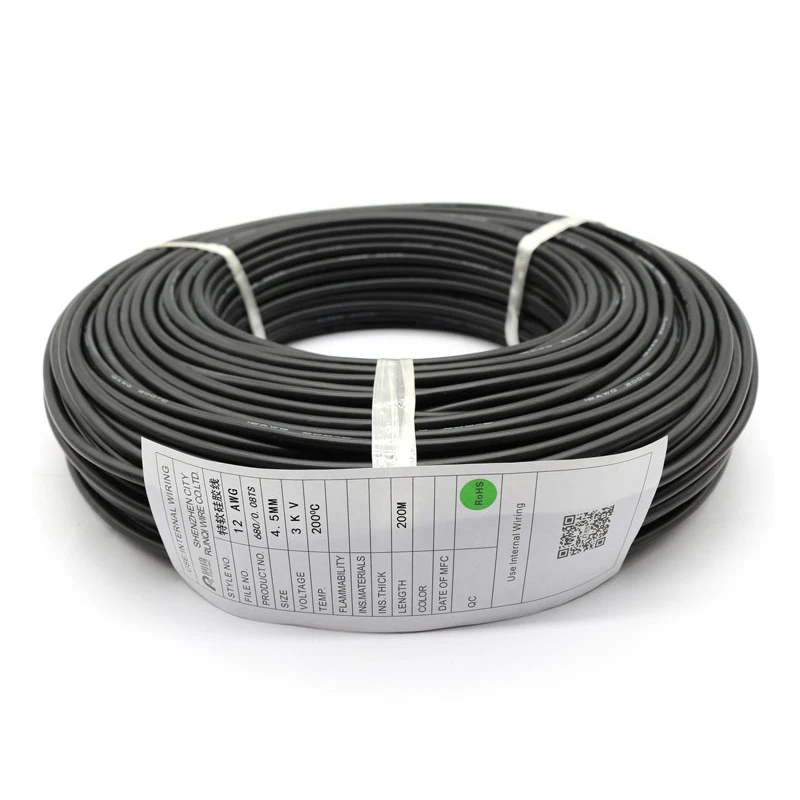 10 метров AWG 8 12 14 16 18 20 22 гибкий силиконовый Твердый электронный провод луженая