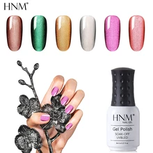 HNM 8 мл Лак для ногтей 3D широкий кошачий глаз клей для ногтей УФ-светодиодный светильник замачивающийся полу Perment Гибридный Гель-лак Магнитный маникюрный Гель-лак