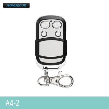 

HOMSECUR 433MHz Wireless Remote Control A4-2 for GA01-3G/GA01-4G-W/GA01-4G-B Home Security Alarm System