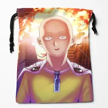 Новое поступление Saitama сумки на шнуровке на заказ сумки для хранения Подарочные мешки с принтом больше размеров 27x35 см DIY ваше изображение