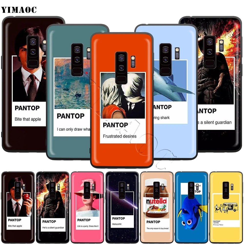 Эстетичный чехол YIMAOC Pantone для Samsung Galaxy A7 A8 A9 S10 J6 Plus A10 A20 A30 A40 A50 A60 A70 M10 M20 M30 M40 |
