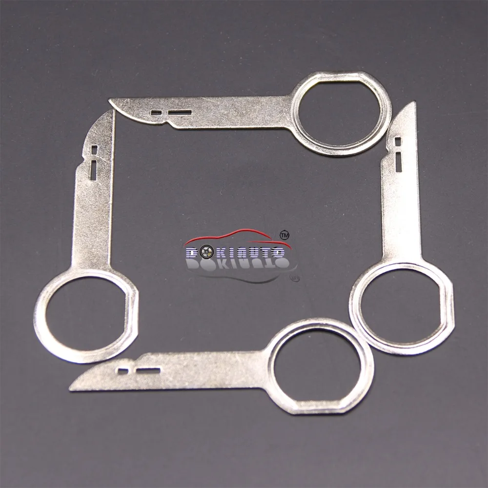 

USE FOR GOLF 7 MK7 MQB 4 PCS CAR STEREO RADIO REMOVAL REMOVE TOOL 4 KEYS