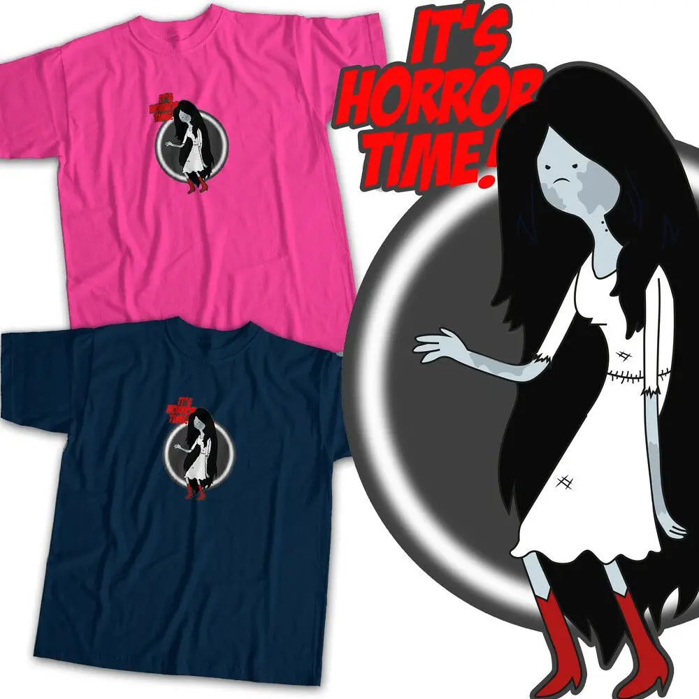 

Adventure Time Marceline Samara The Ring Horror Movie Cartoon Unisex Tee T-Shirt