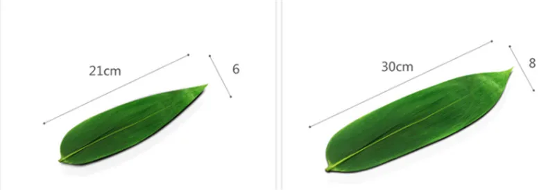 Японская еда бамбук зеленый лист сашими украшение "суши" маленькие зеленые листья свежие ингредиенты тарелка блюдо Декор Инструменты для суши