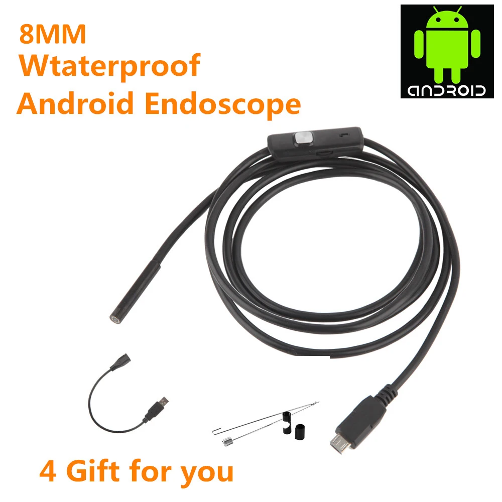 

Wireless Waterproof Endoscope Camera Mini Soft Cable Inspection Camera 8mm 1-5M USB Endoscope Borescope Endoscope For Android