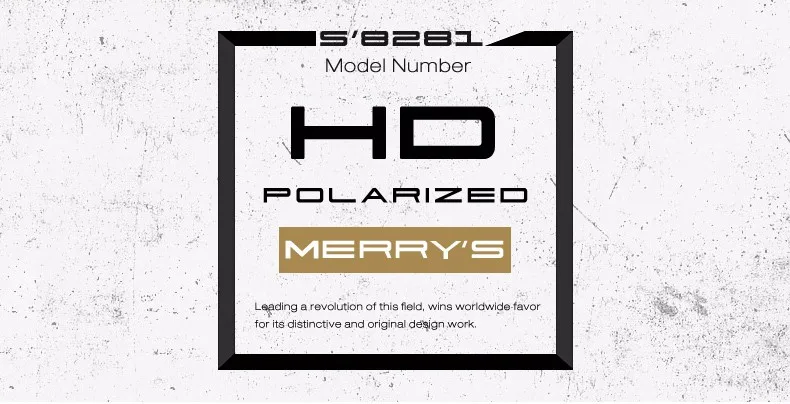 Merry's бренд Для мужчин 100% поляризационные Алюминий сплава рама солнцезащитные очки модные Для мужчин вождения солнцезащитные очки s'8281