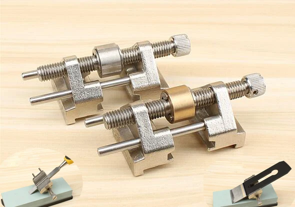 

Precision Honing Guide Jig for Chisel Plane Blade Graver Iron Edge Sharpening Wood Work Bevel Angle Sharpener Abrasive Tools