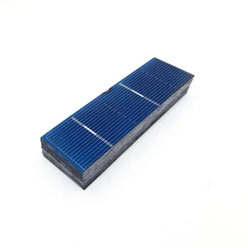 

50pcs/lot Solar Panel DIY Polycrystalline Silicon Sunpower Solar panel battery Charger phone 0.5V Charge LED Lamp