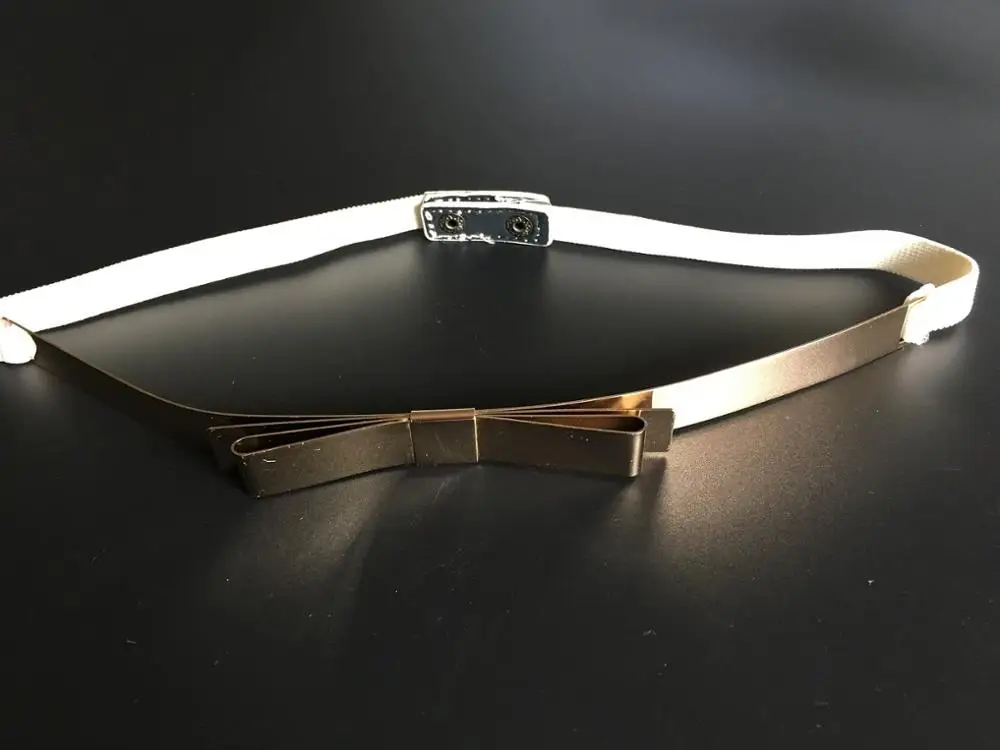 2019 New Gold Women Wedding Belts and Sashes Bow Evening Party Elasticity Blet Size Adjustable In Stcoks 2019 New Gold Women Wedding Belts and Sashes Bow Evening Party Elasticity Blet Size Adjustable In Stcoks