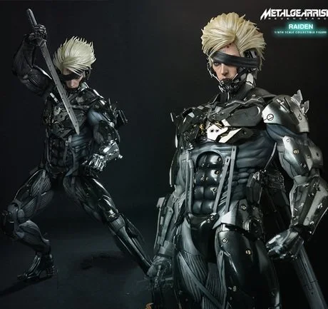 HT VGM17 1/6 Metal gear Rising Revengeance Raiden 12 дюймов Коллекционная фигурка