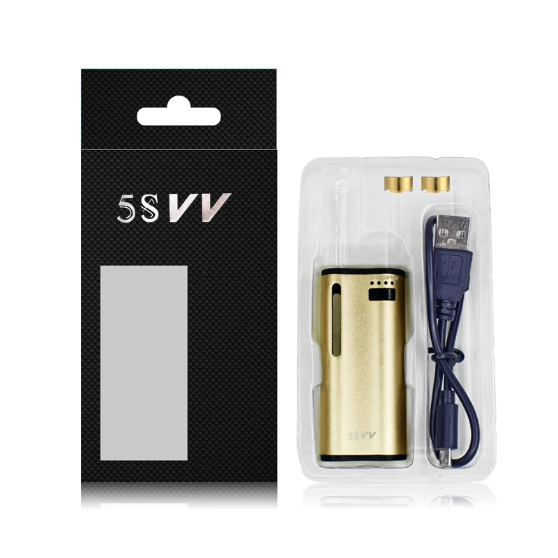 5pcs/Lot Original Mjtech 5S VV Mod Vaporizer Preheat 5SVV 650mah with USB charger for Wax Thick Oil Variable Voltage Box Vape 5pcs/Lot Original Mjtech 5S VV Mod Vaporizer Preheat 5SVV 650mah with USB charger for Wax Thick Oil Variable Voltage Box Vape
