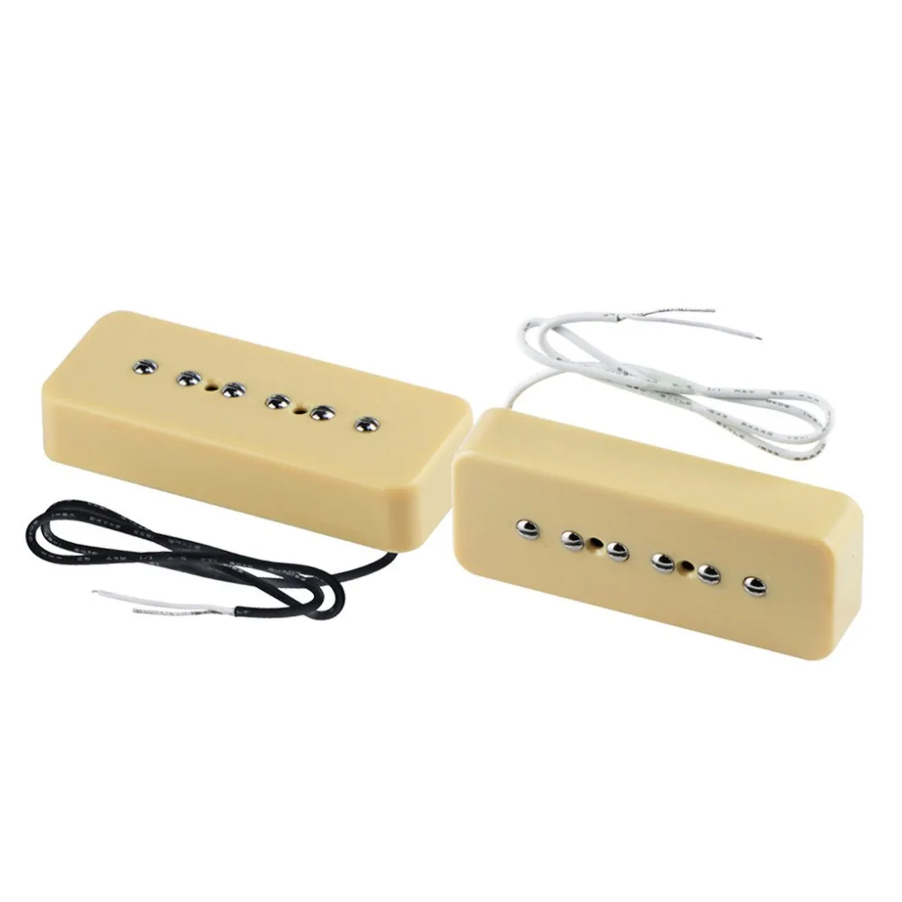 NEW Set of Bridge & Neck P90 Soapbar Single Coil Guitar