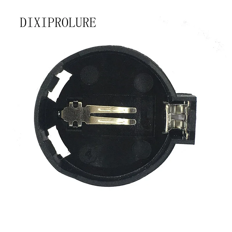 

10PCS/LOT CR2032 CR2025 BS-2-1 battery holder 2032 Button Cell Holder Socket Case