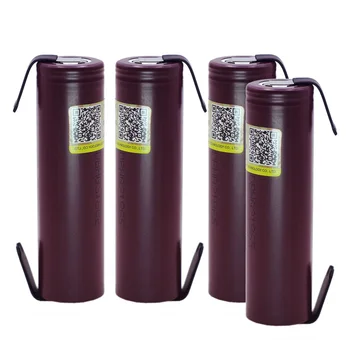 

4PCS Liitokala for HG2 18650 3000mAh Electronic Cigarette Rechargeable Battery Discharge, 30A High Current + DIY Nickel