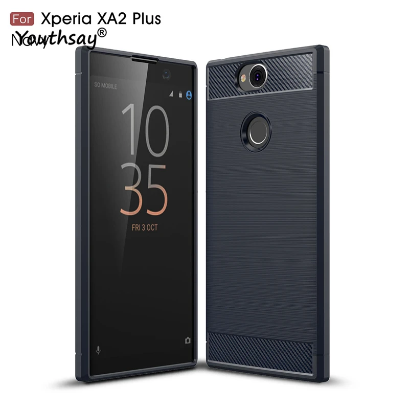 Чехол для Sony Xperia XA2 Plus мягкий силиконовый чехол телефона оболочка чехлы|Бамперы| |
