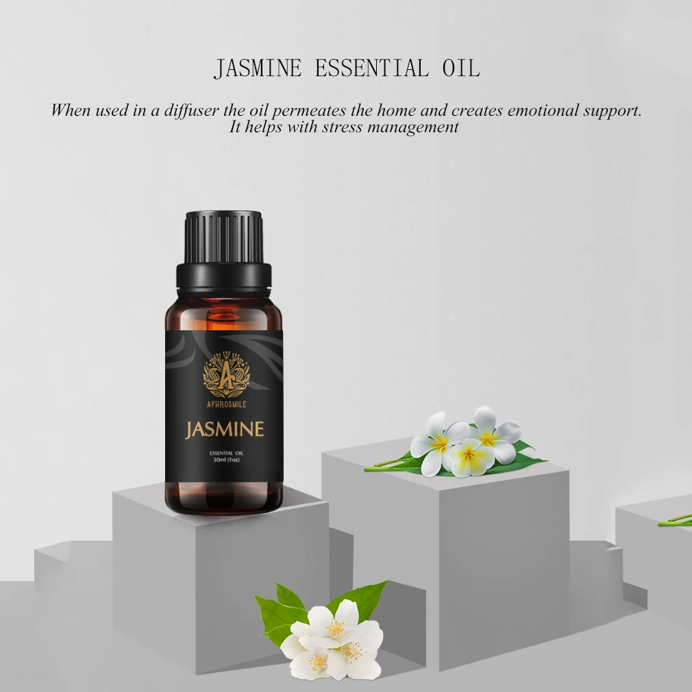 Натуральное жасминовое эфирное масло 30 мл растительный массаж улучшение для масла сухость кожи зуб настроение Жасмин перфум масло