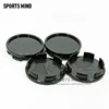 4PCS/lot 58MM ABS Blank Wheel Center Cap Hub Cover  Car Wheel Tire Rims Center Hub Caps car Styling accessories ► Photo 1/5