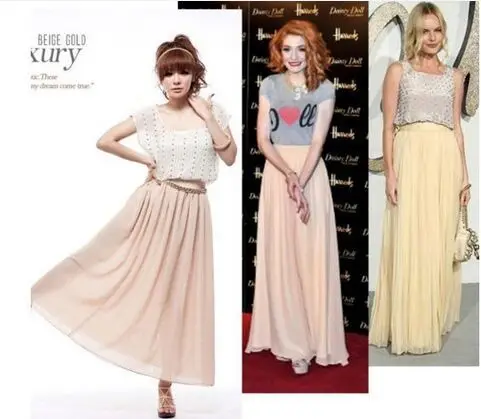 Free Shipping New Brand Designer Hot Sale Candy Colors High Quality Sexy Long Chiffon Skirt Pink Blue Black Red White Green C003 Free Shipping New Brand Designer Hot Sale Candy Colors High Quality Sexy Long Chiffon Skirt Pink Blue Black Red White Green C003