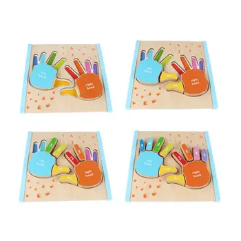 

Kids Baby Wooden Learning Geometry Color Puzzle Montessori Educational Toys