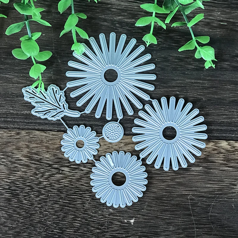 

New Beauty Flowers Metal Cutting Dies for Scrapbooking DIY Album Embossing Folder Paper Card Maker Template Stencils Crafts Dies