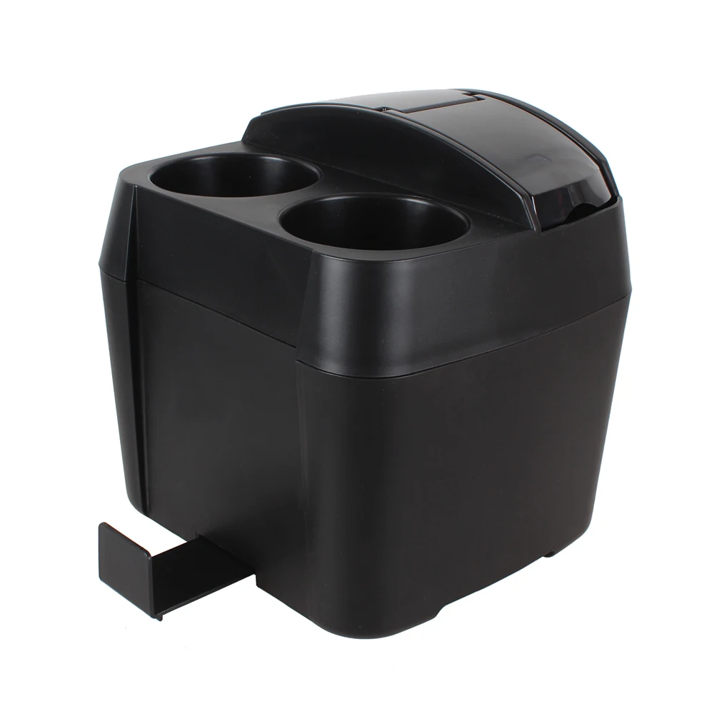 1 PCS Auto Accessories Black Trash Box with Tissue Clip Car Trash Can