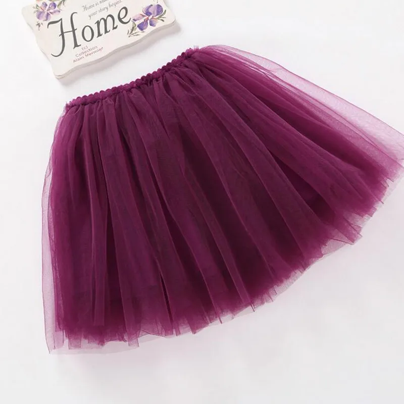 

summer lovely fluffy soft tulle baby girls tutu skirt pettiskirt 14 colors girls skirts for 6M-14Yrs kids mother daughter skirts