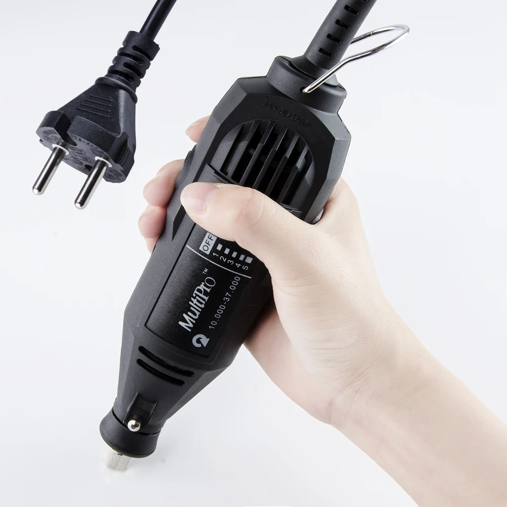 SSOOGTECH EU Plug for Variable Speed Electric Rotary Tool Mini Drill