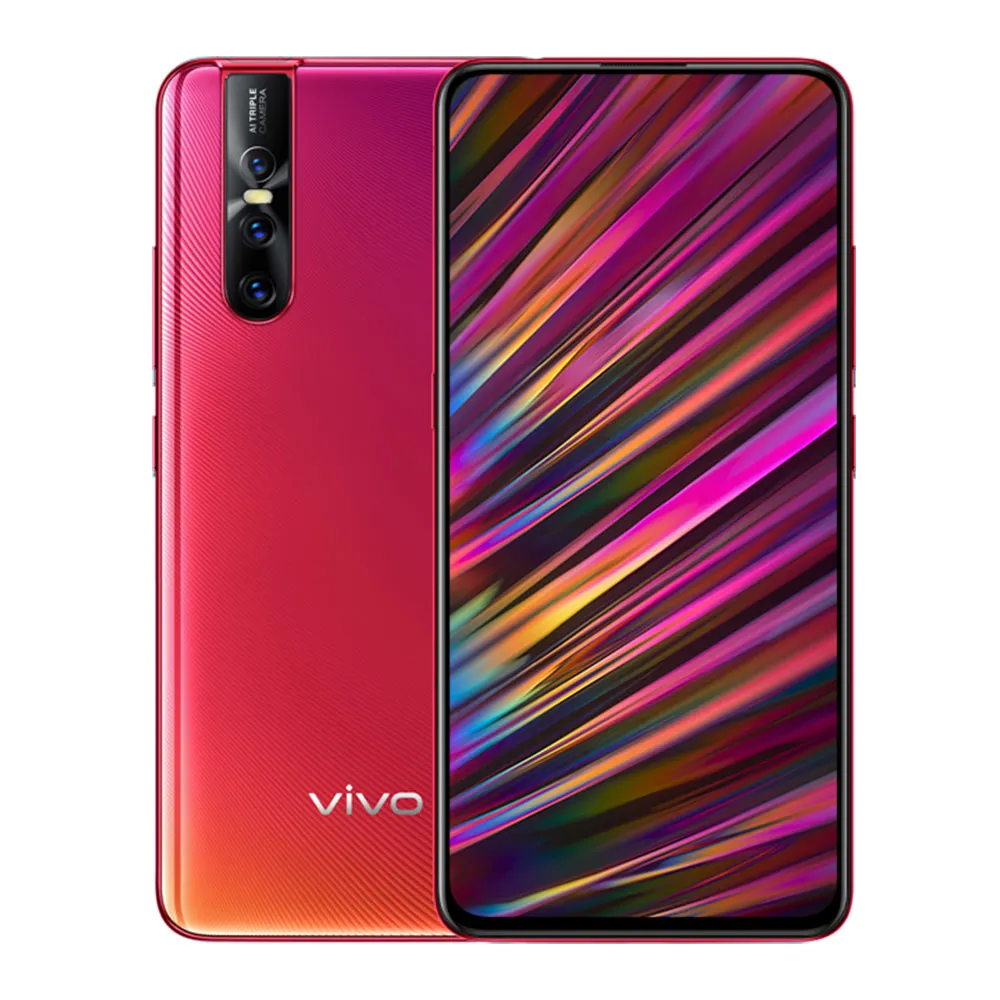 Глобальная версия,, vivo V15 Pro, мобильный телефон, 6G, 128G, 48 МП, Восьмиядерный процессор Snapdragon 675, 6,39 дюйма, встроенный экран, отпечаток пальца, мобильные телефоны - Цвет: 6G 128G Coral Red