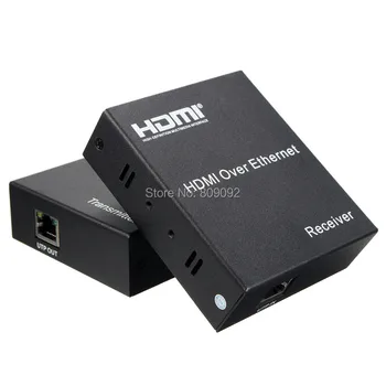 

HDMI Extender Network Signal Extender 120M HDMI Over Ethernet CAT5e CAT6 RJ45 Network Cable Extender