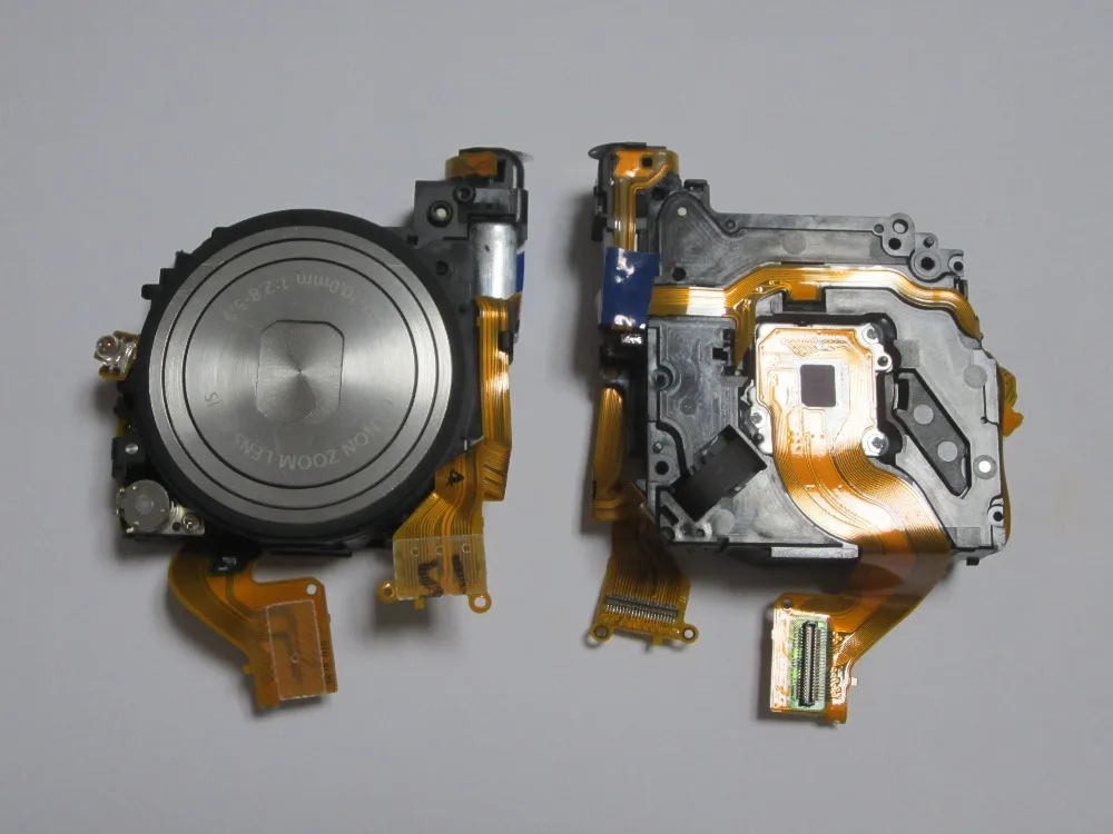 Original Digital Camera Zoom lens Accessories for Canon IXUS130 SD1400 IXY400 IS PC1472 IXUS 130 (with ccd) SILVER