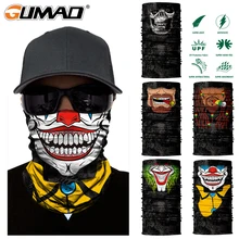 Лицо Маска Череп Бандана спорт камуфляж Велосипедки шарф труба Платок Рыбалки на голову Лыж Охоты щиток Мужские Велоч