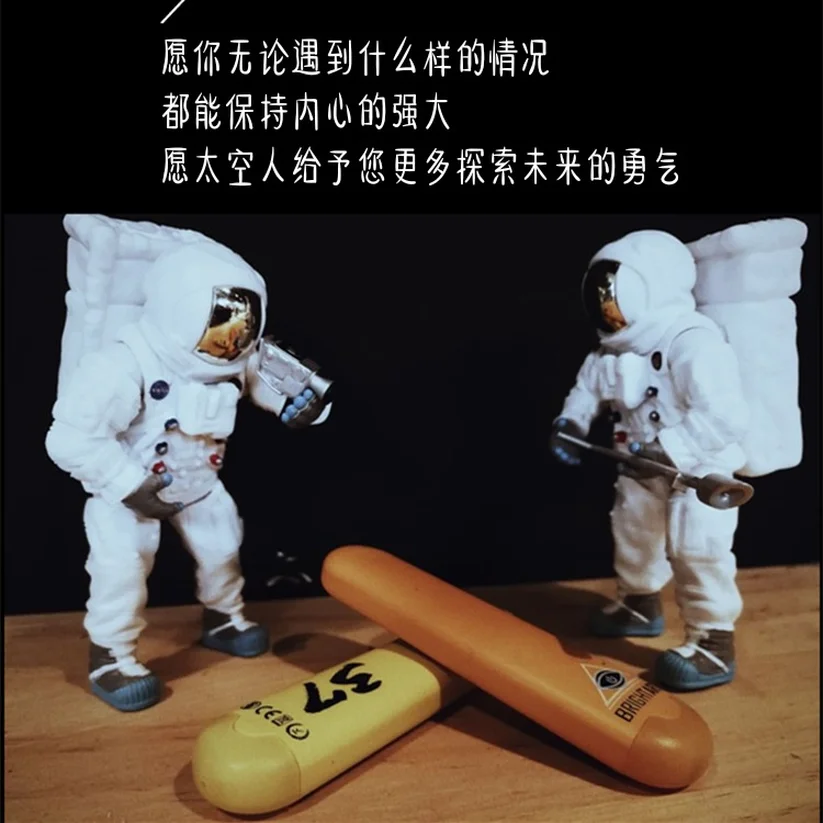 Simulation Pvc Figure Astronaut Spaceman Model Ornaments Dolls Toy Joints Movable Model Decoration Christmas Birthday Gift