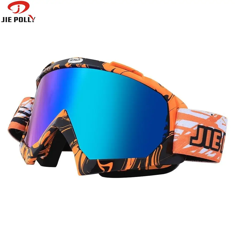 Jiepolly ski goggles Bike sunglasses motorcycle goggles UV proof