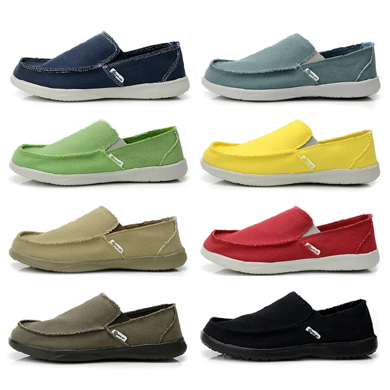 2016 Fashion Summer Men Canvas Shoes Breathable Casual Shoes Men Shoes Loafers Comfortable Ultralight Lazy Shoes Flats