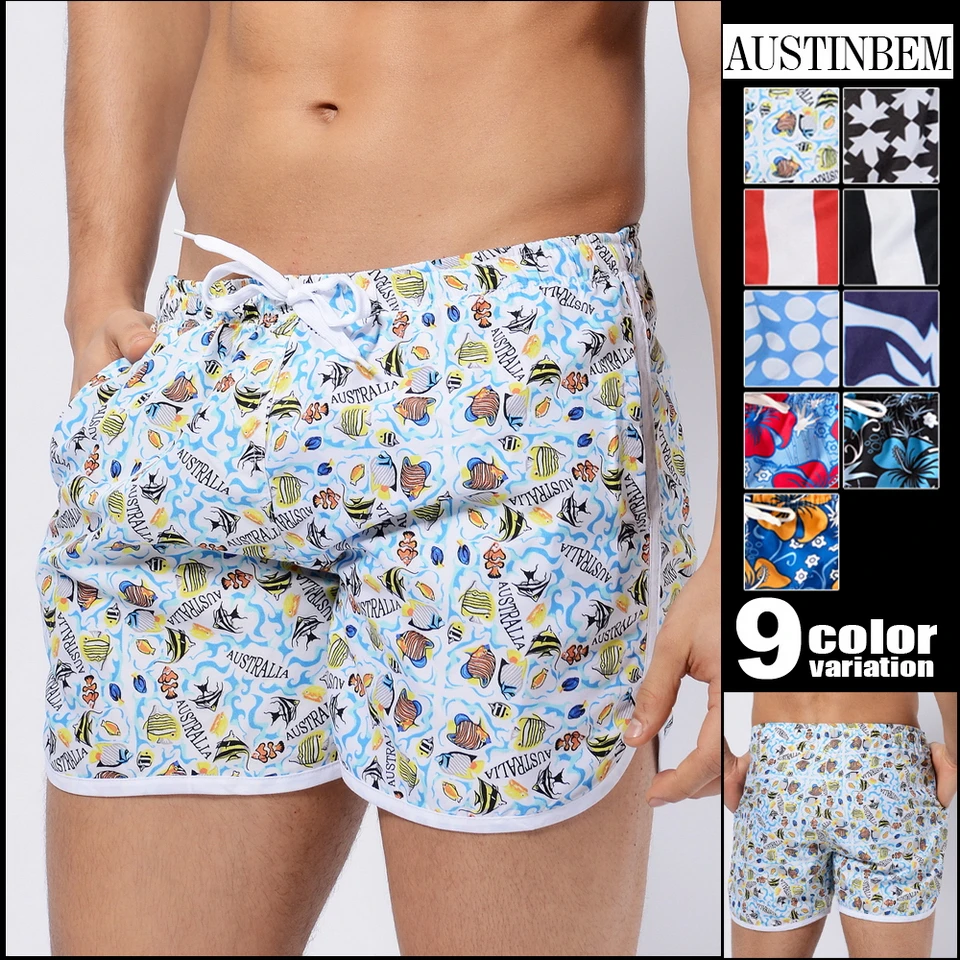 Shorts da Praia de Surf Shorts dos Homens da Marca Americana de Makahs os 2020 Homens Surf Bermuda 30301