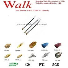 U. FL 1,13 мм(D) кабель, IPEX 1,13 мм(D) кабель, u. fl 1,13 мм(D) Соединительный кабель, u. fl кабель