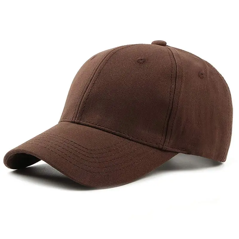Unisex Cotton Baseball Cap Classic Plain Cap Low Profile Outdoor Sport Sun Hat