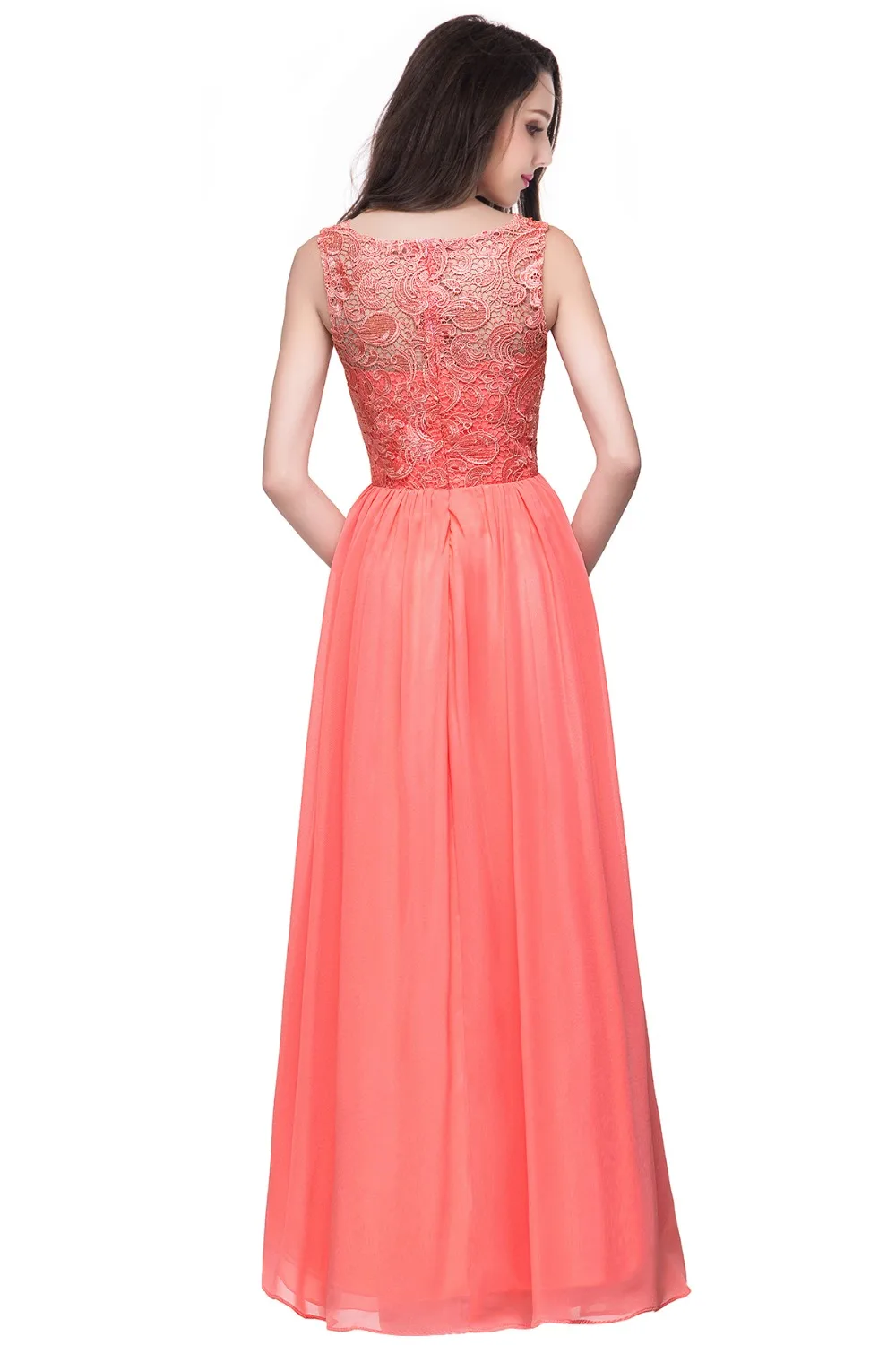 Elegant Dark Navy Chiffon Bridesmaid Dresses Long 2019 Sleeveless