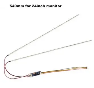 

universal led backlight lamps update kit for lcd led strip 2 support 24 '' 540mm