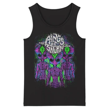 

Bloodhoof Rings of Saturn Grindcore HardMetal Deathcore Men's Top Tank Tops Asian Size