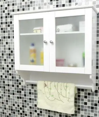 European style condole ark Bathroom ark Wash gargle balcony wall Store content Towel rack