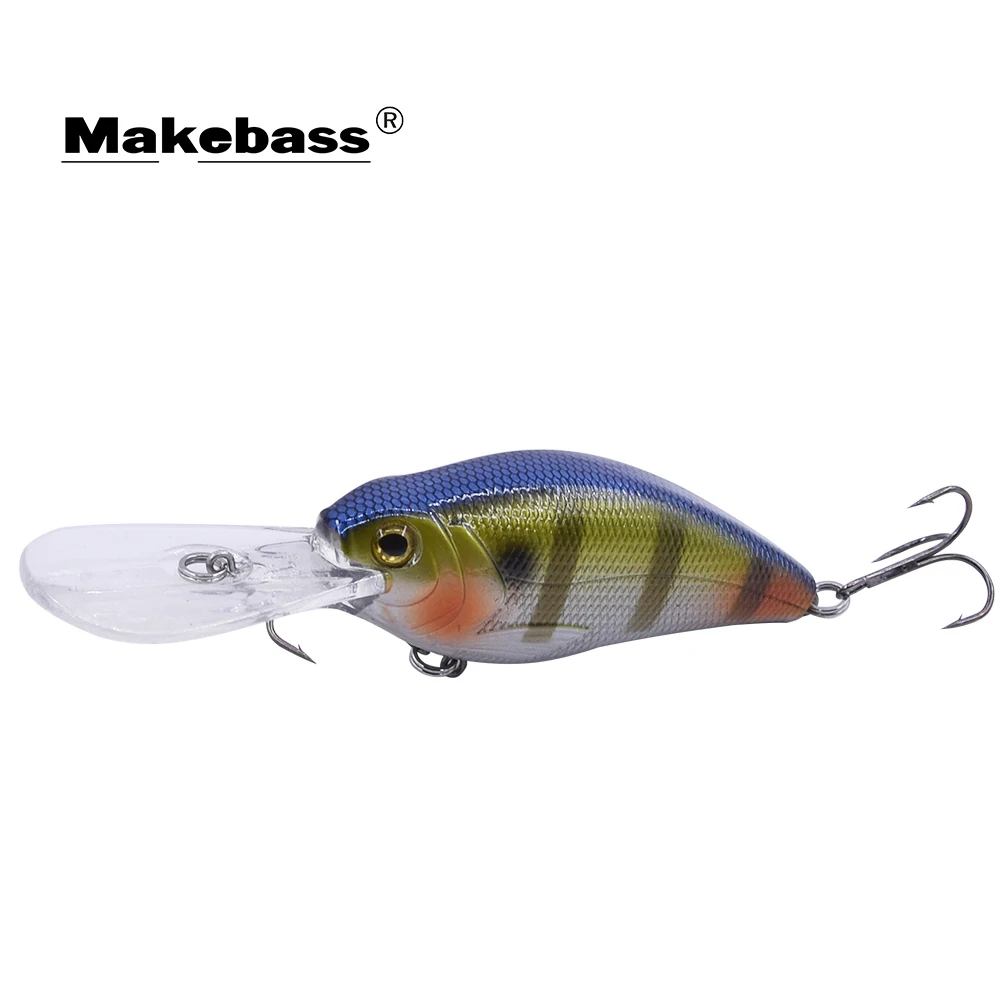 

Makebass 2.95in0.79oz Sea Fishing Lures Diving Crankbait Artificial Pesca Floating Hard Bait Wobblers Minnow Lure Fishing Tackle
