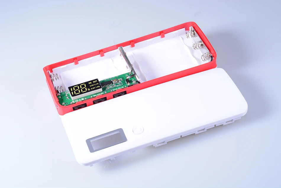 Без батареи) icoque 5V Dual USB 5*18650 power Bank Box Poverbank зарядное устройство для мобильного телефона DIY чехол Pover Bank Для xiaomi huawei