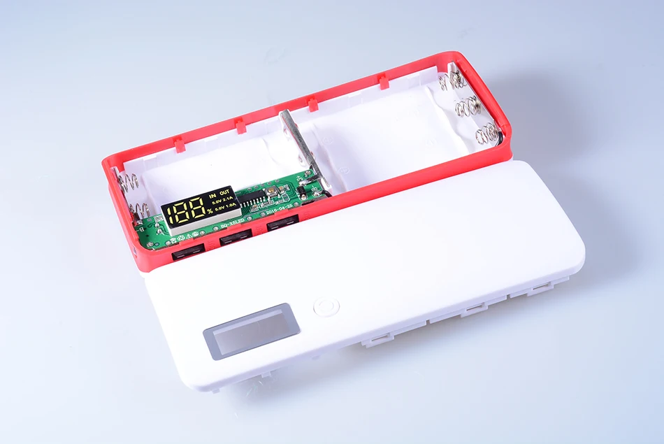 (No Battery)icoque 5V Dual USB 518650 Power Bank Box Poverbank Mobile Phone Charger DIY Shell Case Pover Bank For xiaomi Huawei   (7)