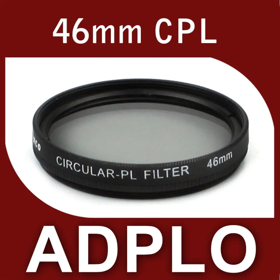 46mm Circular polarize (CPL) Filter Suit for Lens Sony Pentax Canon Nikon Olympus