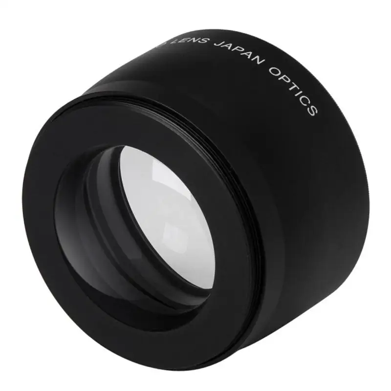 Телеобъектив 52 мм 2.0X для Nikon D7100 D5200 D5100 D3100 D90 D60 и других зеркальных фотокамер с