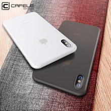 CAFELE PP Phone Case for iPhone5 SE 5S 6 7 8 Ultra Thin Super Slim Transparent Color Back iPhone Xs Anti Fingerprint